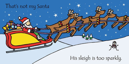 That's Not My Santa - A Touchy-Feely Book Harper Collins Childrens Lil Tulips