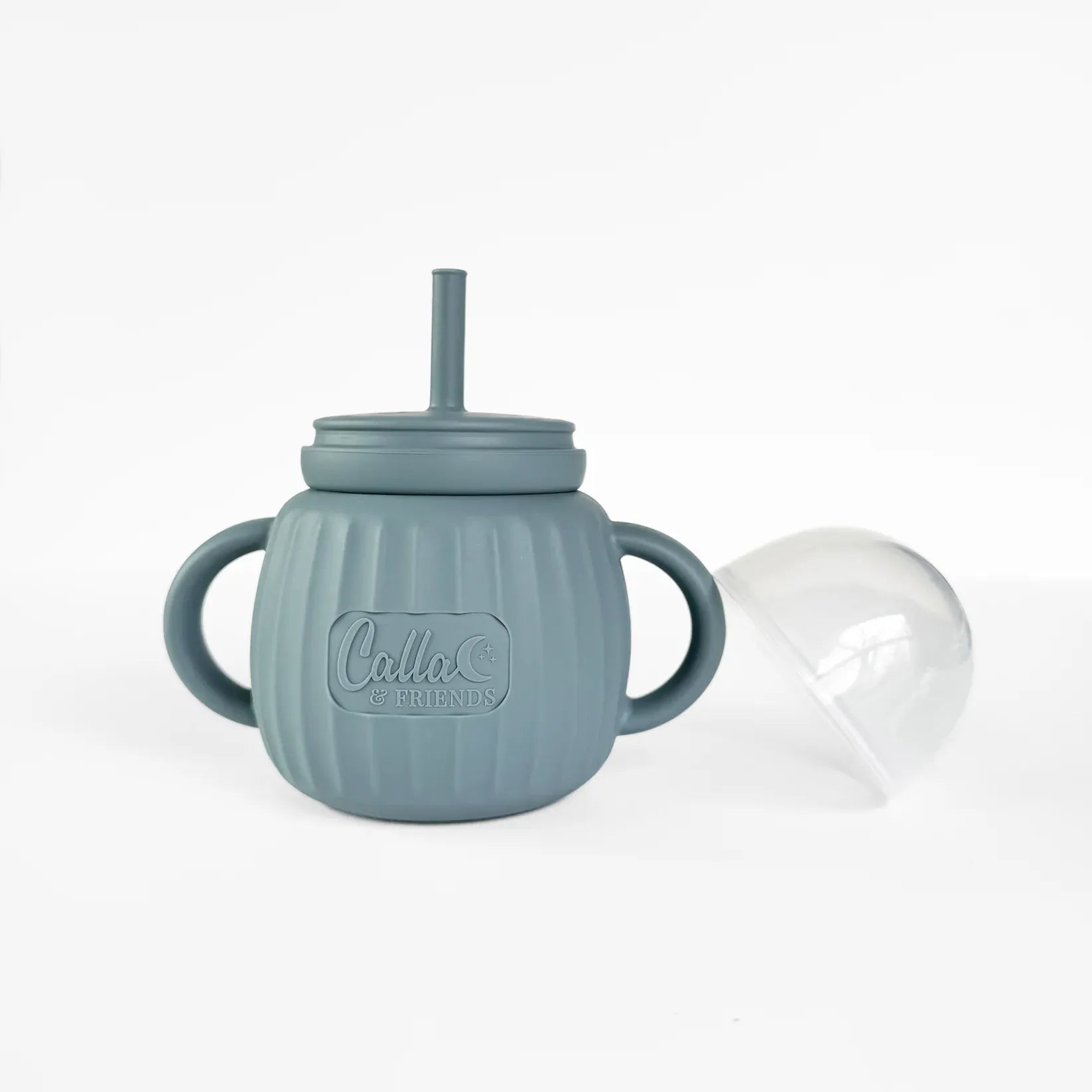 The Brody Cup - Slate Blue Calla & Friends Lil Tulips