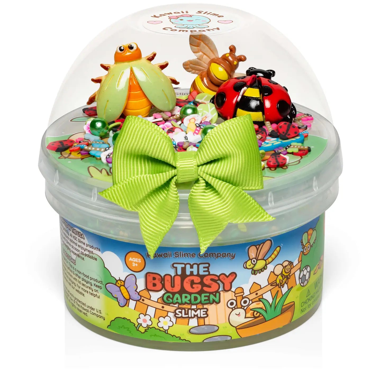 The Bugsy Garden Signature Dome™ Slime Kawaii Slime Company Lil Tulips