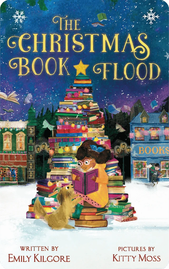 The Christmas Book Flood Audiobook Card Yoto Lil Tulips