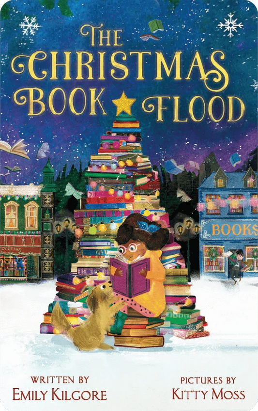 The Christmas Book Flood Audiobook Card Yoto Lil Tulips