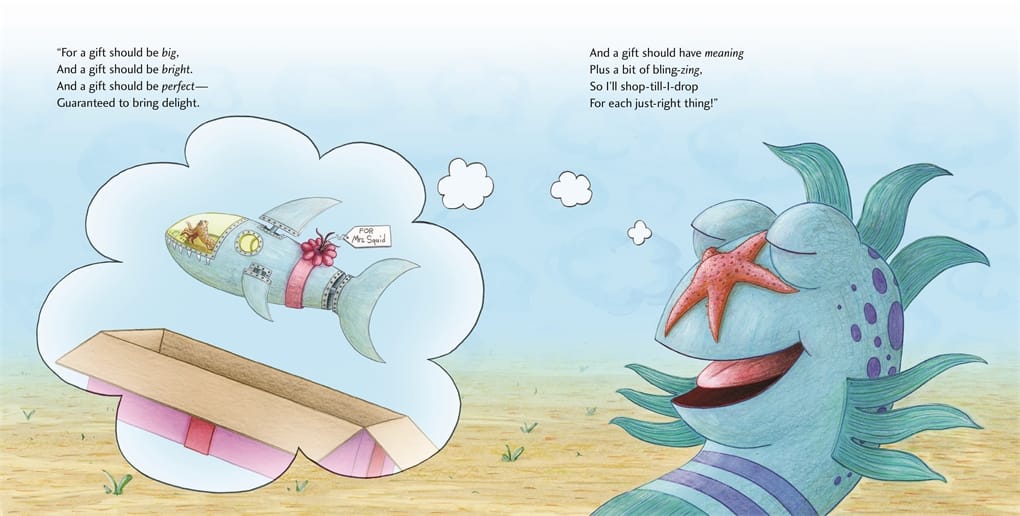 The Not Very Merry Pout-Pout Fish Board Book Macmillan Publishers Lil Tulips
