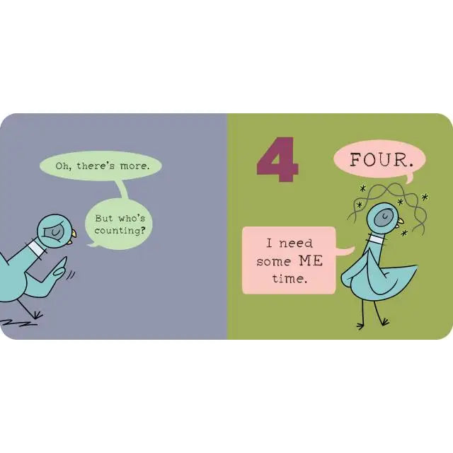 The Pigeon Won’t Count To 10! - Board Book Hachette Lil Tulips