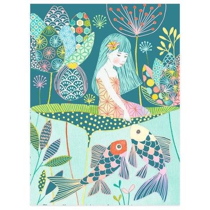 The Pond Scratch Cards Activity Djeco Lil Tulips