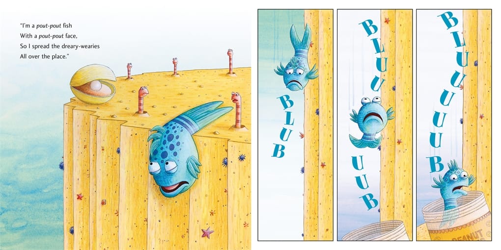 The Pout-Pout Fish Board Book Macmillan Publishers Lil Tulips