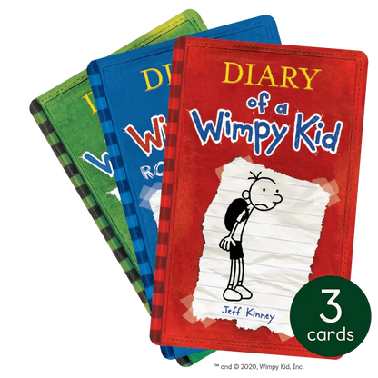 The Wimpy Kid Collection - 3 Audiobook Cards Yoto Lil Tulips