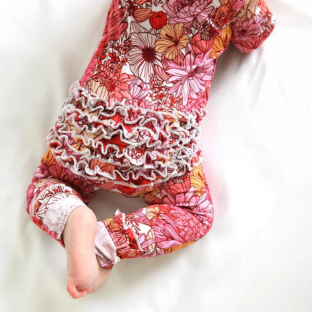 Thea Ruffle Zip Romper Gigi and Max Baby & Toddler Clothing Lil Tulips