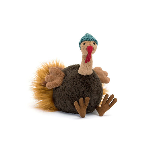 Theo Turkey JellyCat Stuffed Animals Lil Tulips