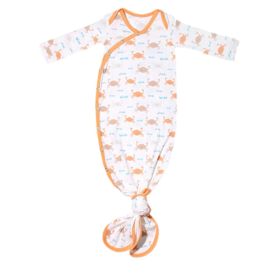 Tide Newborn Knotted Gown Copper Pearl Lil Tulips