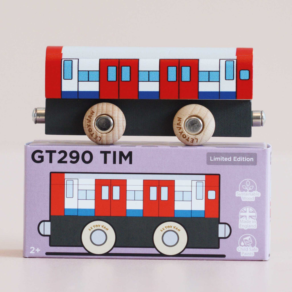 Tim Wooden Vehicle (GT290) Le Toy Van Lil Tulips