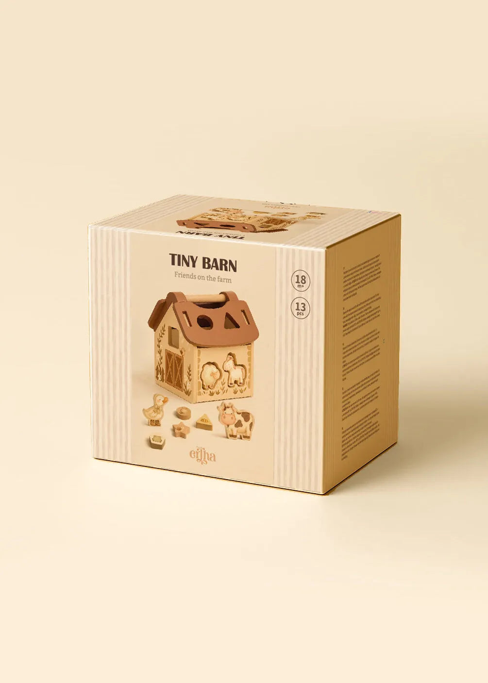 Tiny Barn - Educational Puzzle Mrs. Ertha Lil Tulips