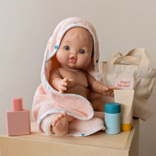 Tiny Bath Time Set for Dolls Tiny Harlow Lil Tulips