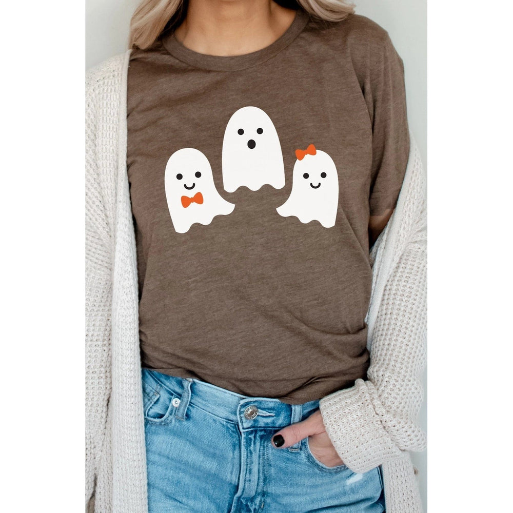 Tiny Ghosts Halloween Graphic Tee Kissed Apparel Lil Tulips