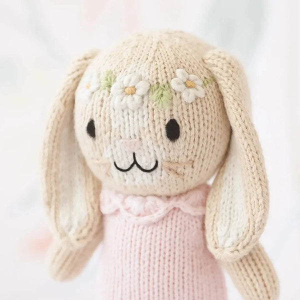 Tiny Hannah the Bunny with Floral House cuddle+kind Lil Tulips