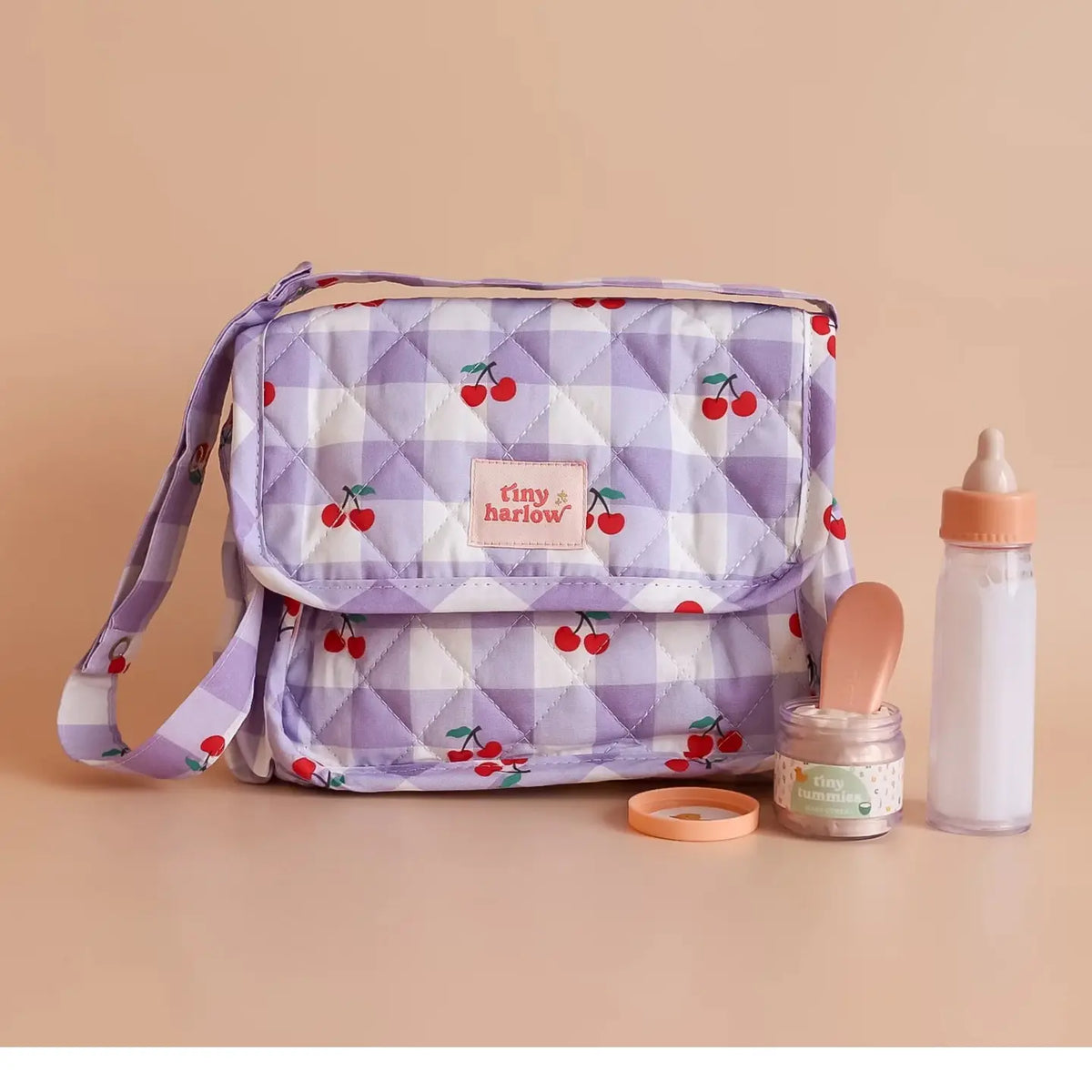 Tiny Nurturers Set - Lilac Cherry Tiny Harlow Lil Tulips