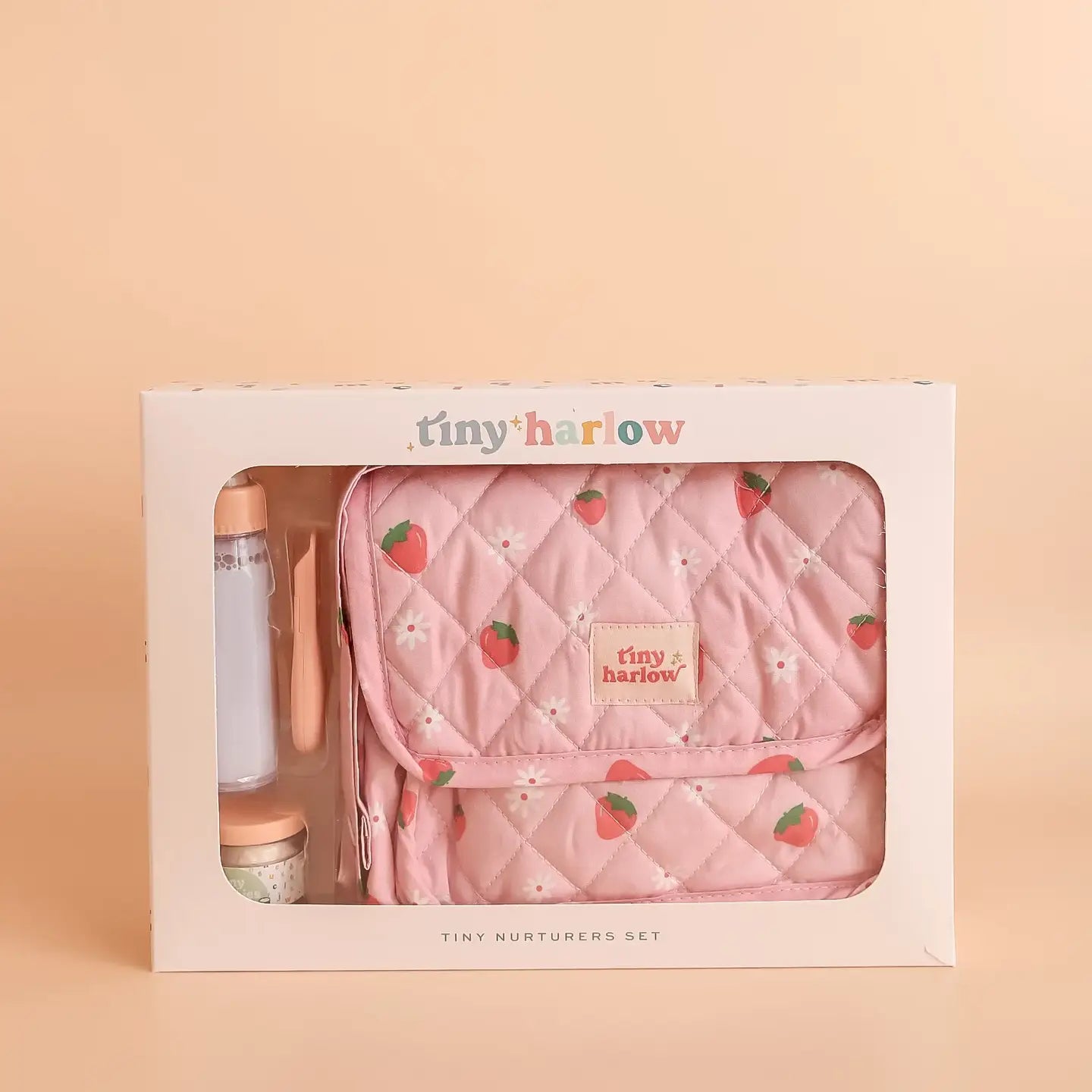 Tiny Nurturers Set - Strawberry Picnic Tiny Harlow Lil Tulips