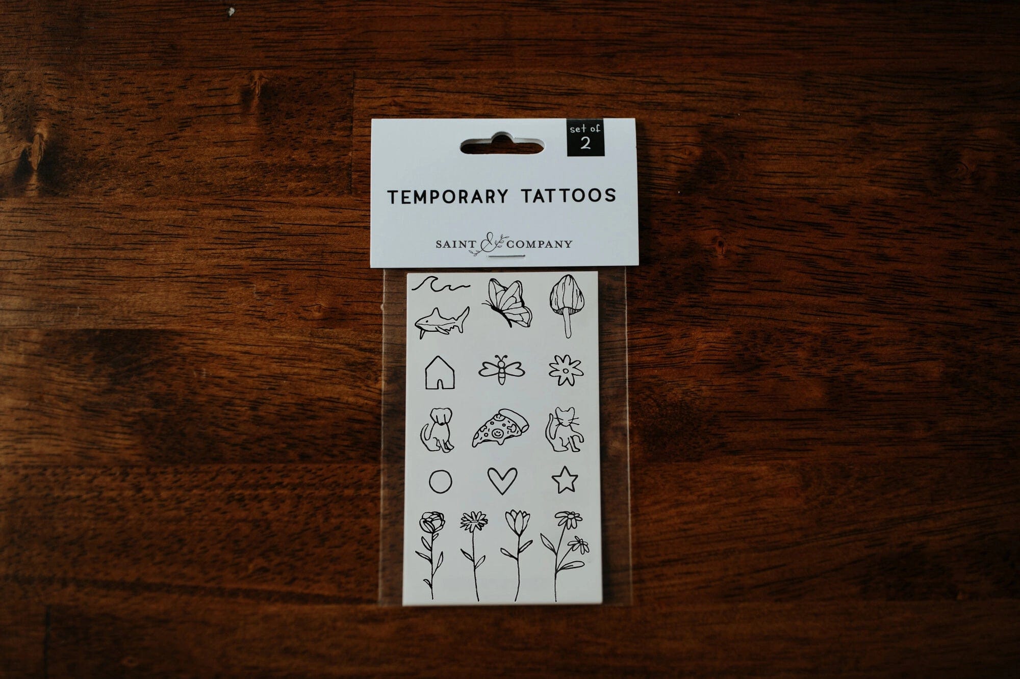 Tiny Tats Temporary Tattoos Saint & Company Lil Tulips