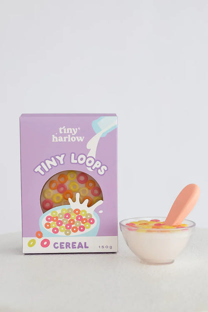 Tiny Tummies Set - Tiny Loops Cereal Bowl Tiny Harlow Lil Tulips