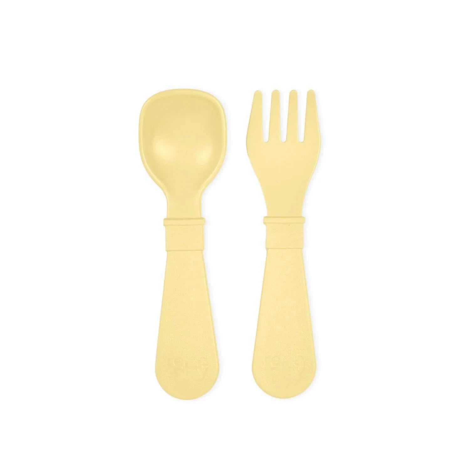 Tiny Utensil Pair Lemon Drop RePlay Lil Tulips