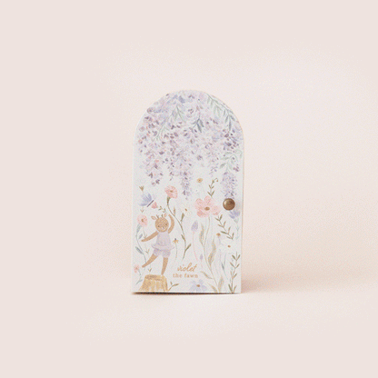 Tiny Violet the Fawn with Floral House cuddle+kind Lil Tulips