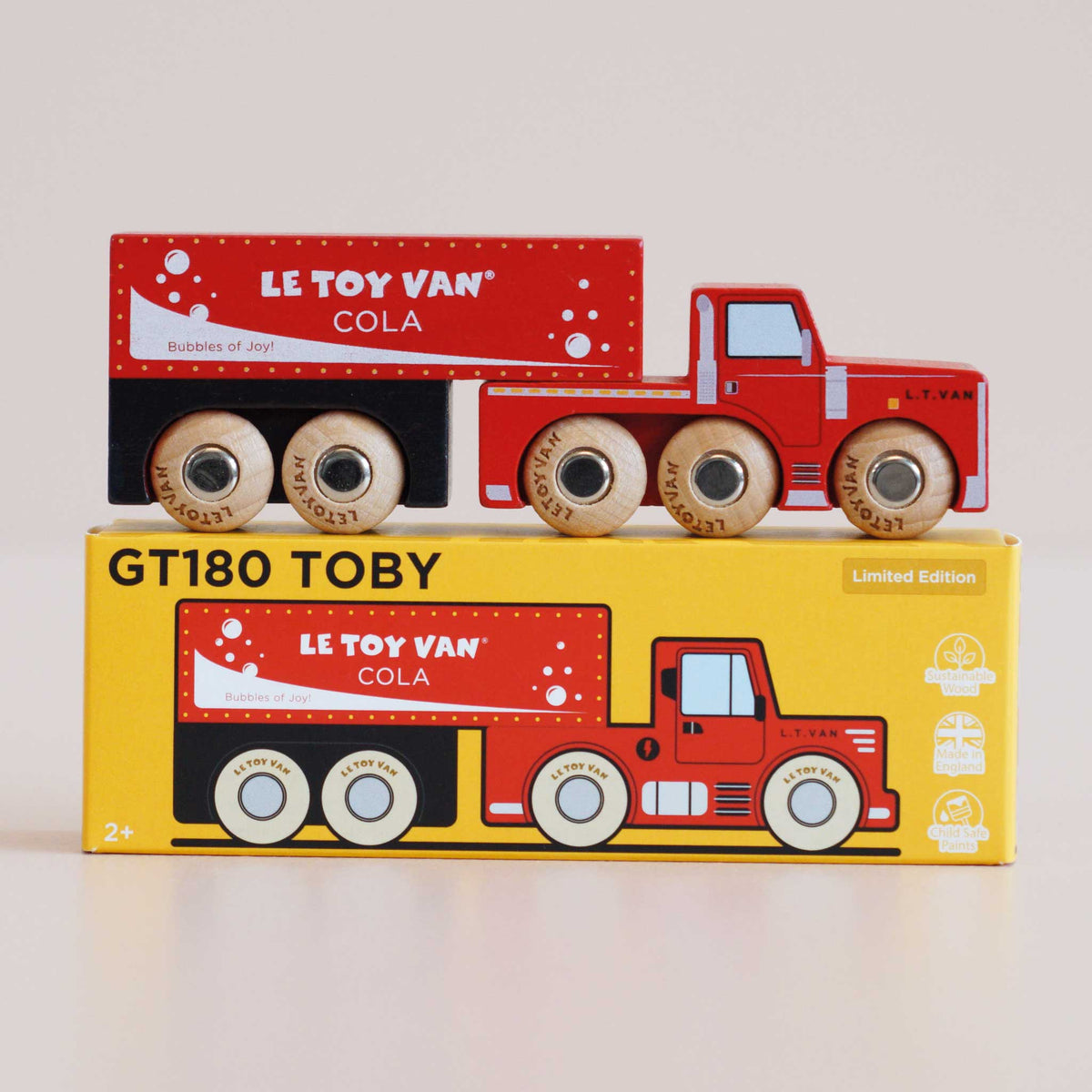 Toby Wooden Vehicle (GT180) Le Toy Van Lil Tulips
