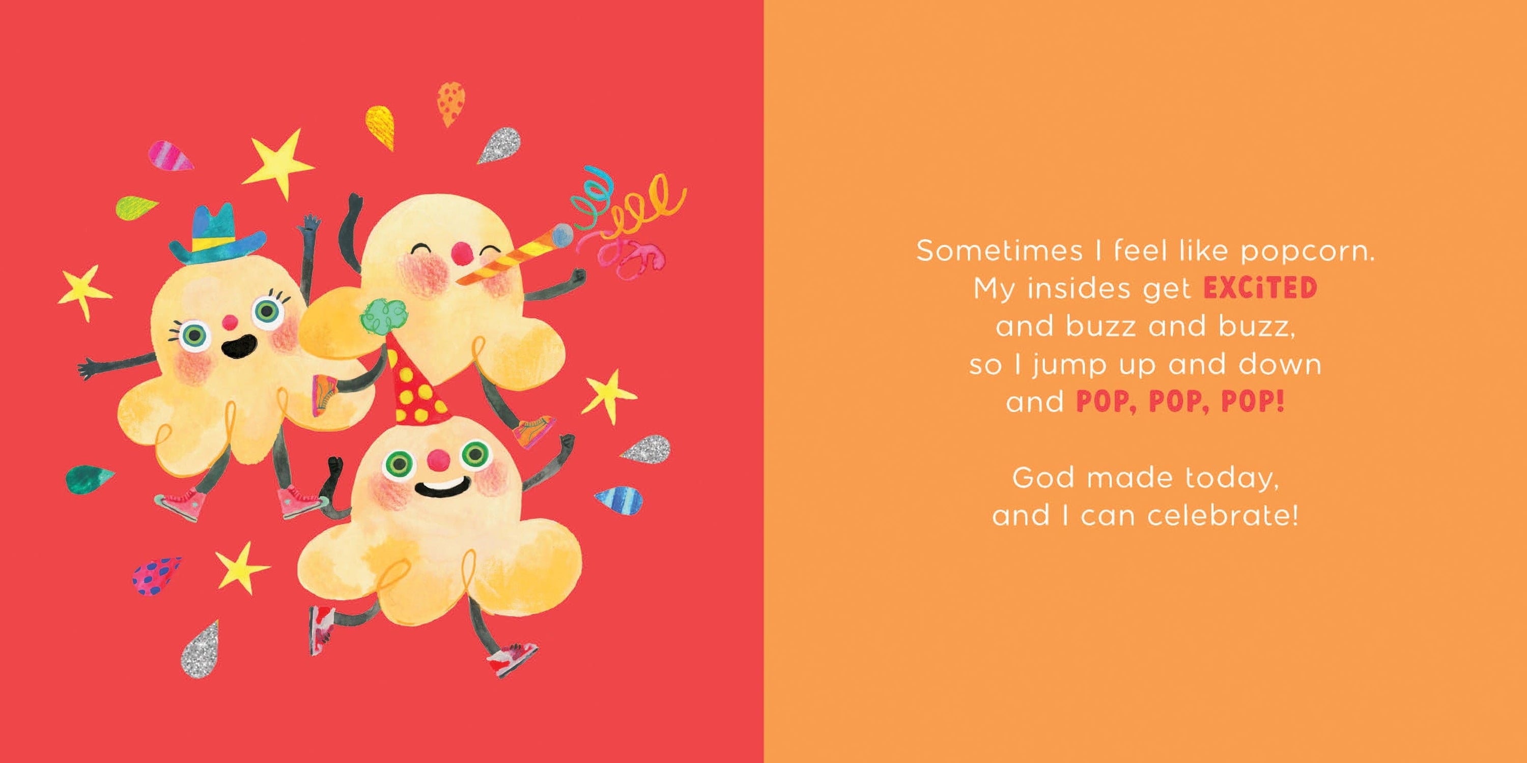 Today I Feel like a Jelly Donut Board Book Harvest House Publishers Lil Tulips