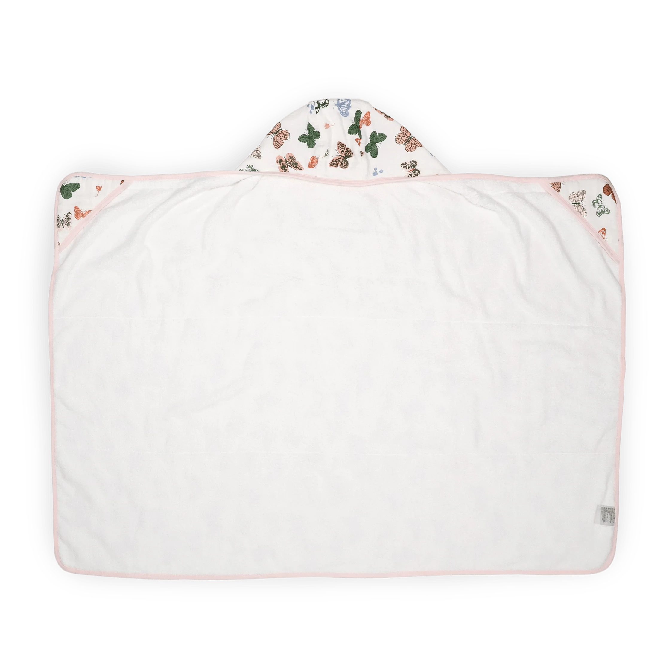 Toddler Hooded Towel - Butterflies Little Unicorn Lil Tulips