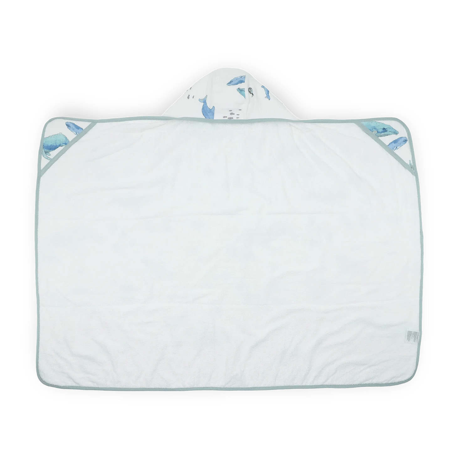 Toddler Hooded Towel - Whales Little Unicorn Lil Tulips
