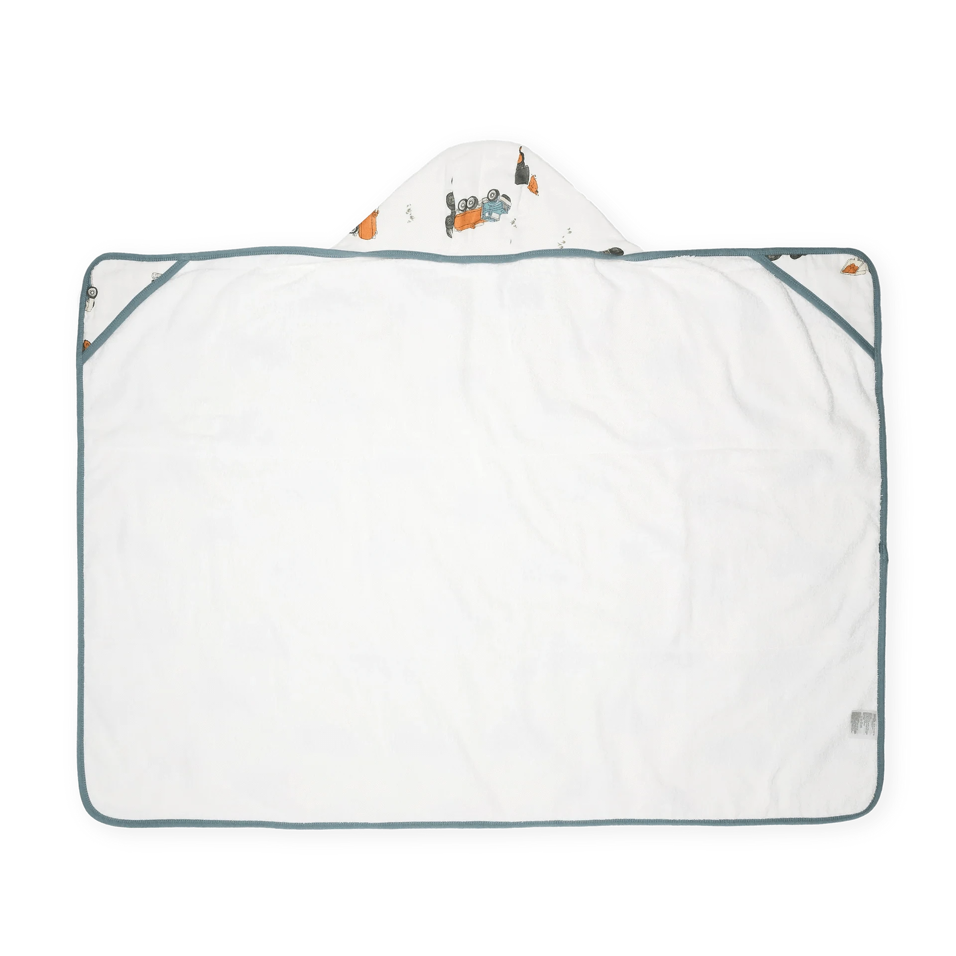 Toddler Hooded Towel - Work Trucks Little Unicorn Lil Tulips