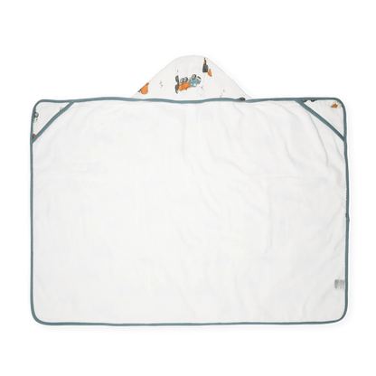Toddler Hooded Towel - Work Trucks Little Unicorn Lil Tulips