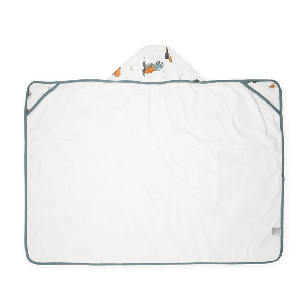 Toddler Hooded Towel - Work Trucks Little Unicorn Lil Tulips