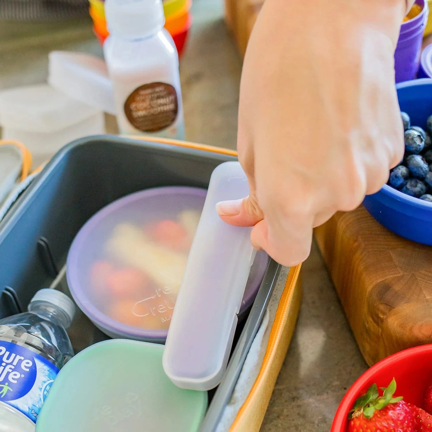 Toddler Utensil Case RePlay Lil Tulips