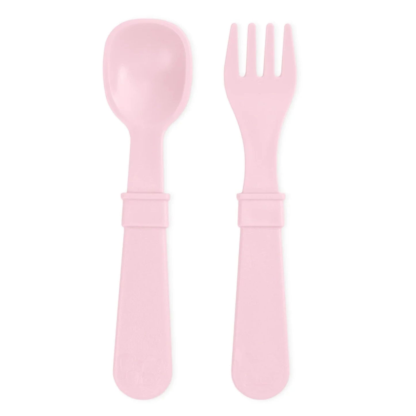 Toddler Utensil Pair Ice Pink RePlay Lil Tulips