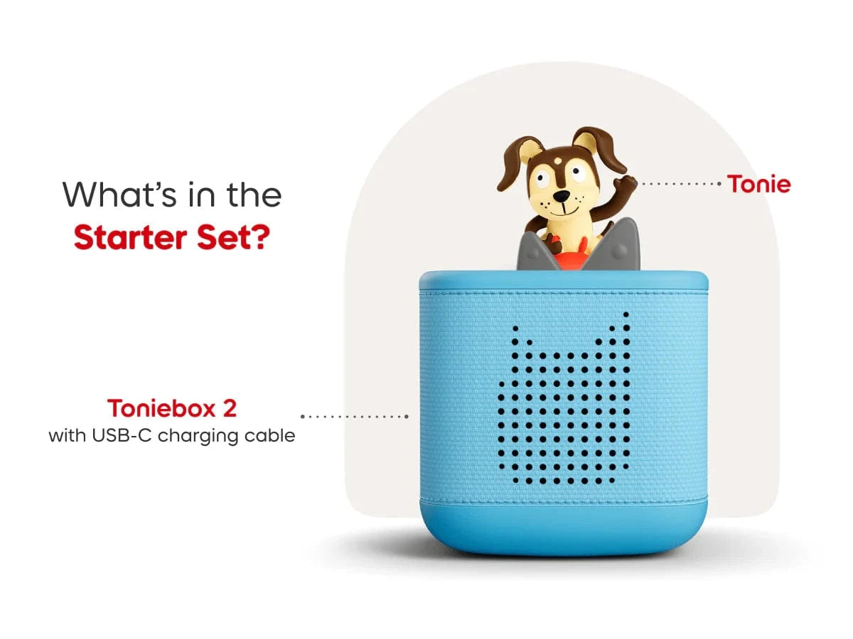Toniebox 2 Starter Set - Playtime Puppy (Sky Blue) Tonies Lil Tulips
