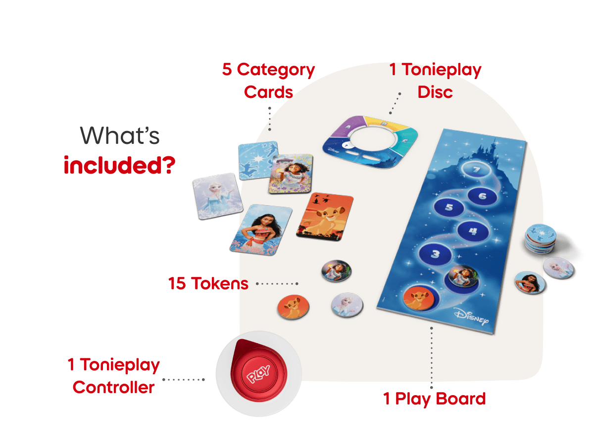 Tonieplay SET - Disney Quiz Kingdom Tonies Lil Tulips