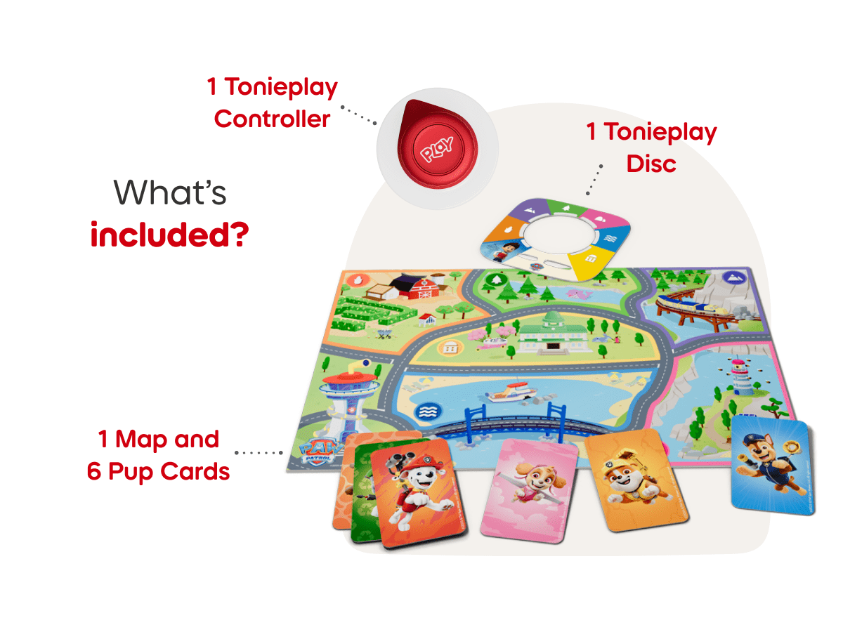 Tonieplay SET: PAW Patrol - Adventure Bay Rescue Heroes Tonies Lil Tulips