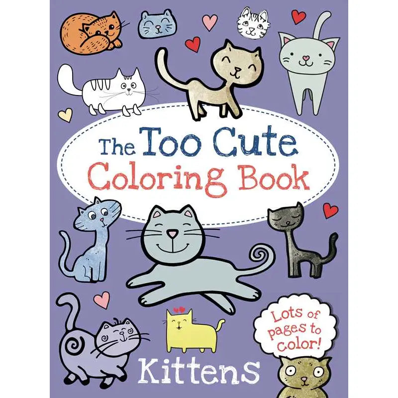 Too Cute Coloring Book: Kittens Simon & Schuster Lil Tulips