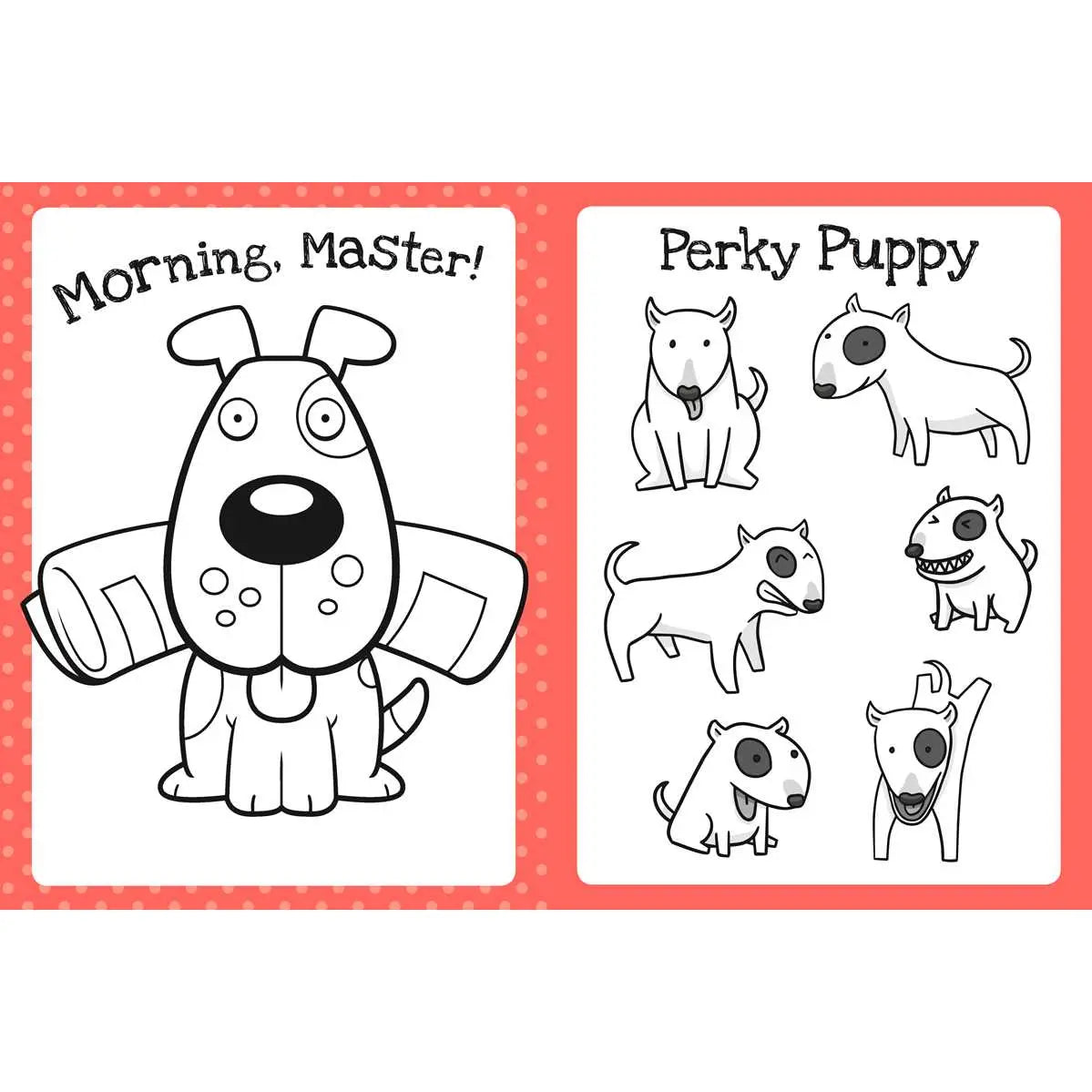 Too Cute Coloring Book: Puppies Simon & Schuster Lil Tulips