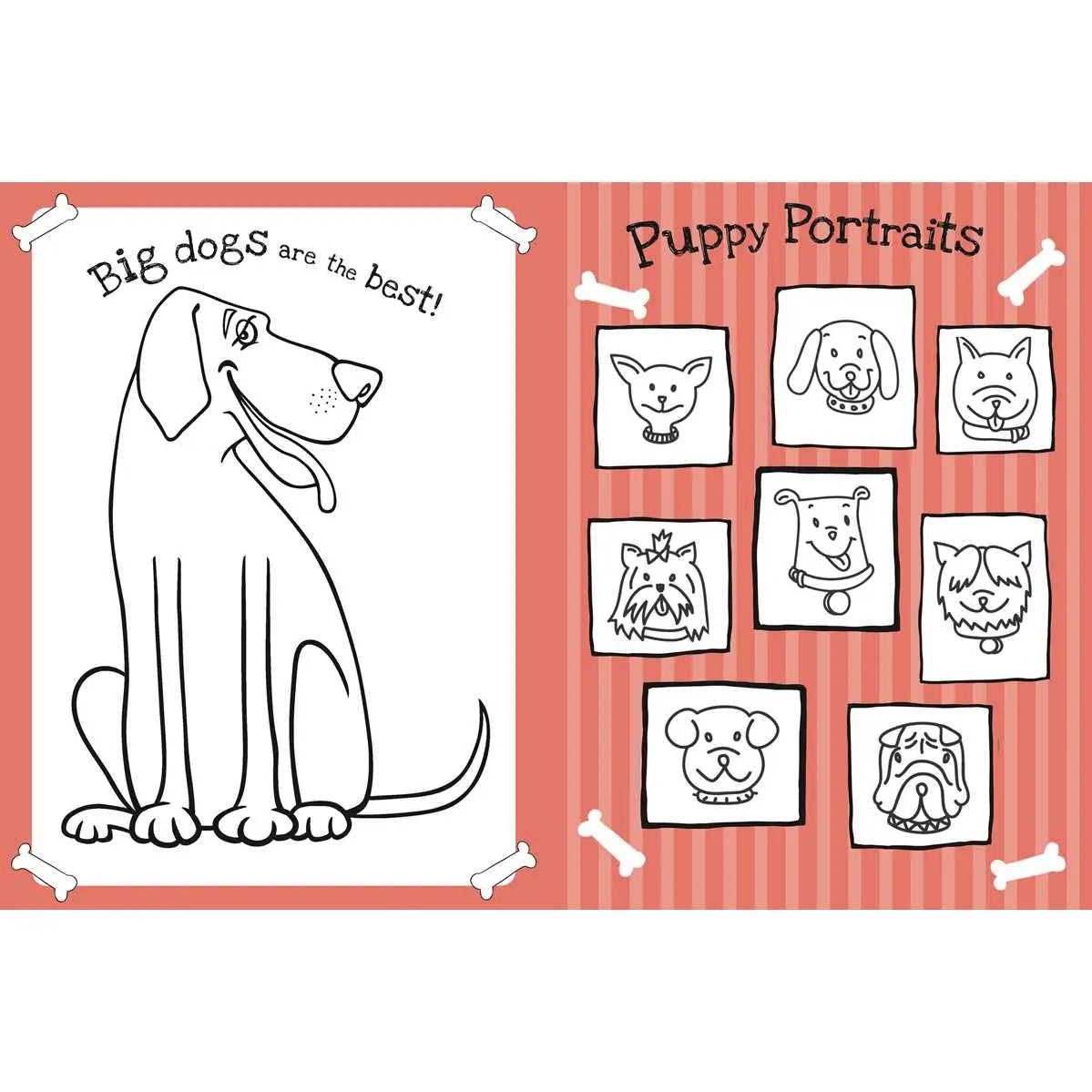 Too Cute Coloring Book: Puppies Simon & Schuster Lil Tulips