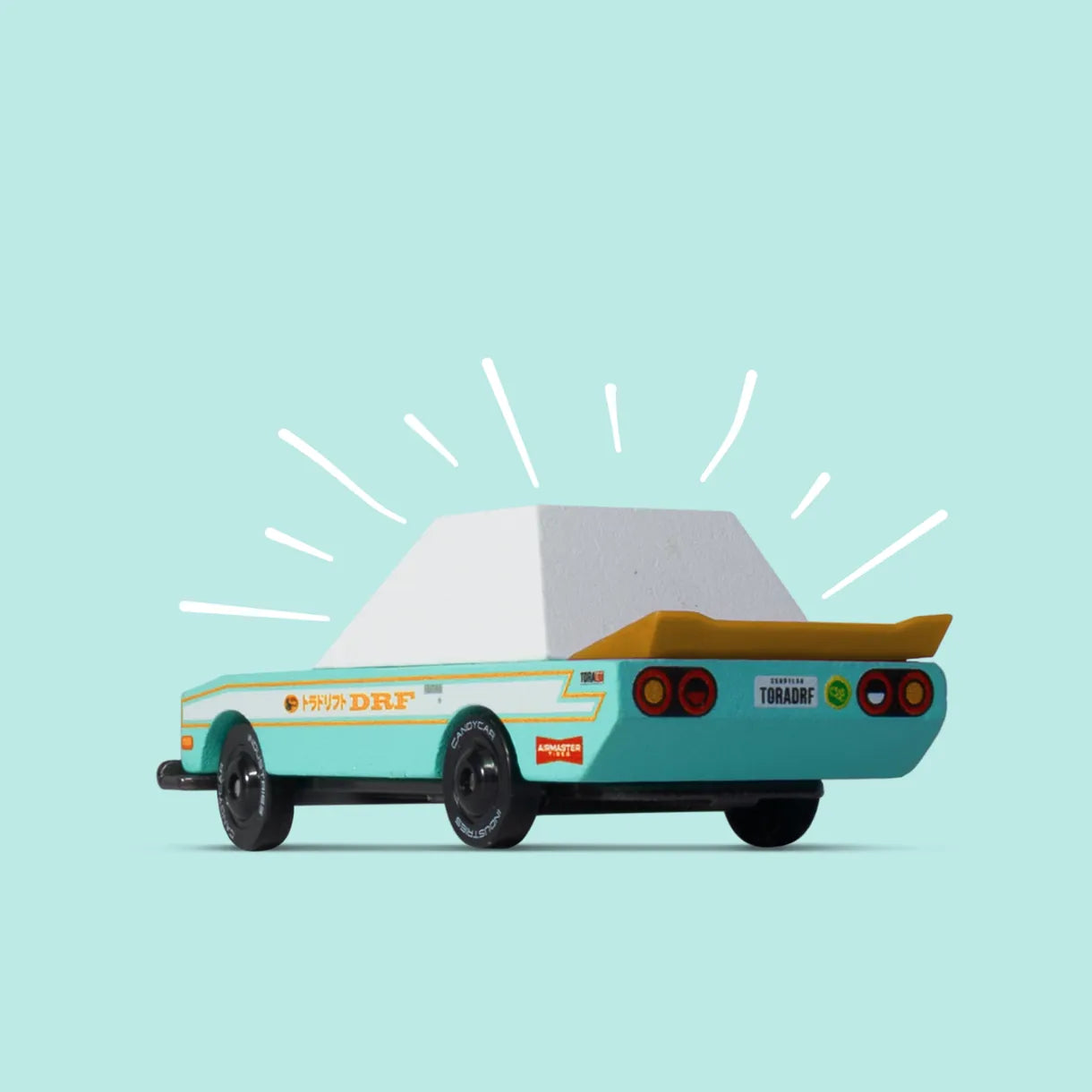 Tora Drift Teal Toons™ Car CandyLab Lil Tulips