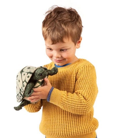 Tortoise Hand Puppet Folkmanis Puppets Folkmanis Puppets Lil Tulips