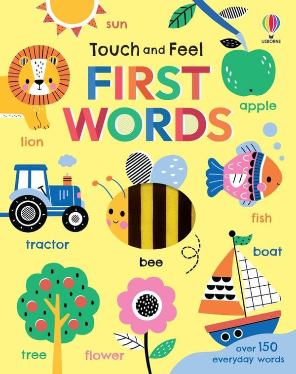 Touch-and-Feel First Words Harper Collins Childrens Lil Tulips