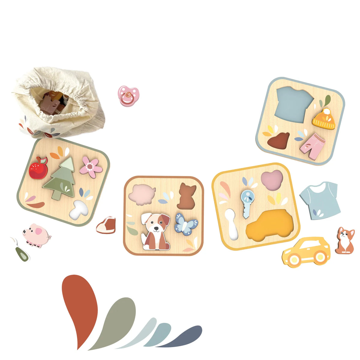 Touch and Find Puzzle Game Speedy Monkey Lil Tulips