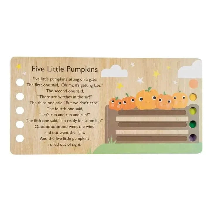 Touch and Trace Nursery Rhymes: Five Little Pumpkins Simon & Schuster Books Lil Tulips