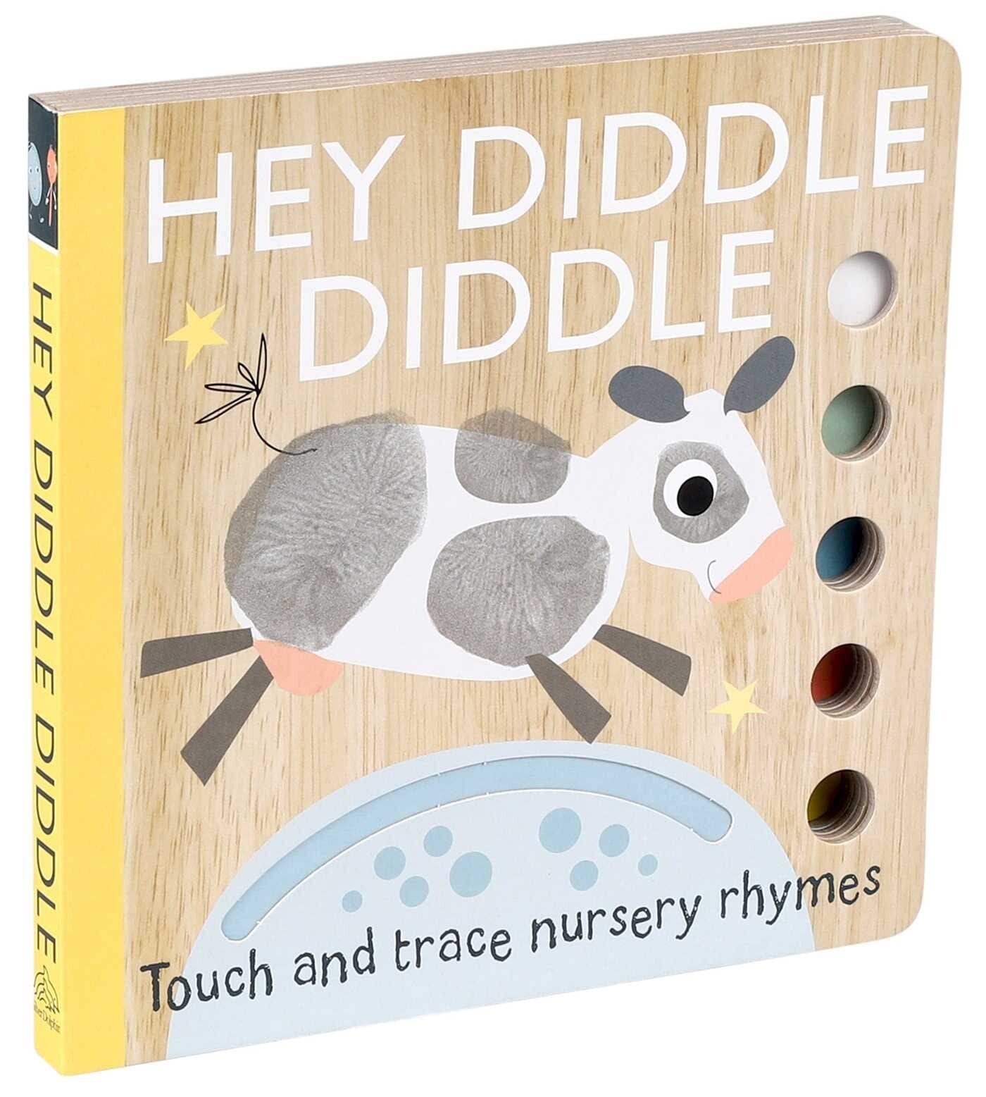 Touch and Trace Nursery Rhymes: Hey Diddle Diddle Simon & Schuster Books Lil Tulips
