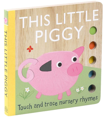 Touch and Trace Nursery Rhymes: This Little Piggy Simon & Schuster Books Lil Tulips
