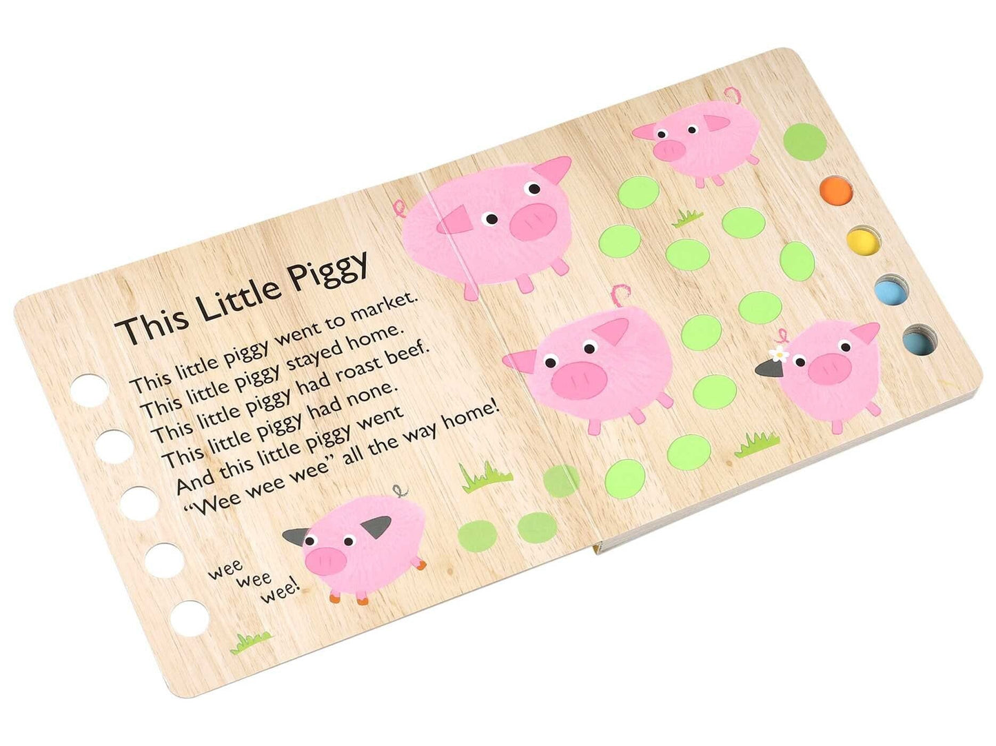 Touch and Trace Nursery Rhymes: This Little Piggy Simon & Schuster Books Lil Tulips