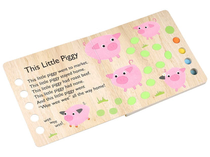 Touch and Trace Nursery Rhymes: This Little Piggy Simon & Schuster Books Lil Tulips