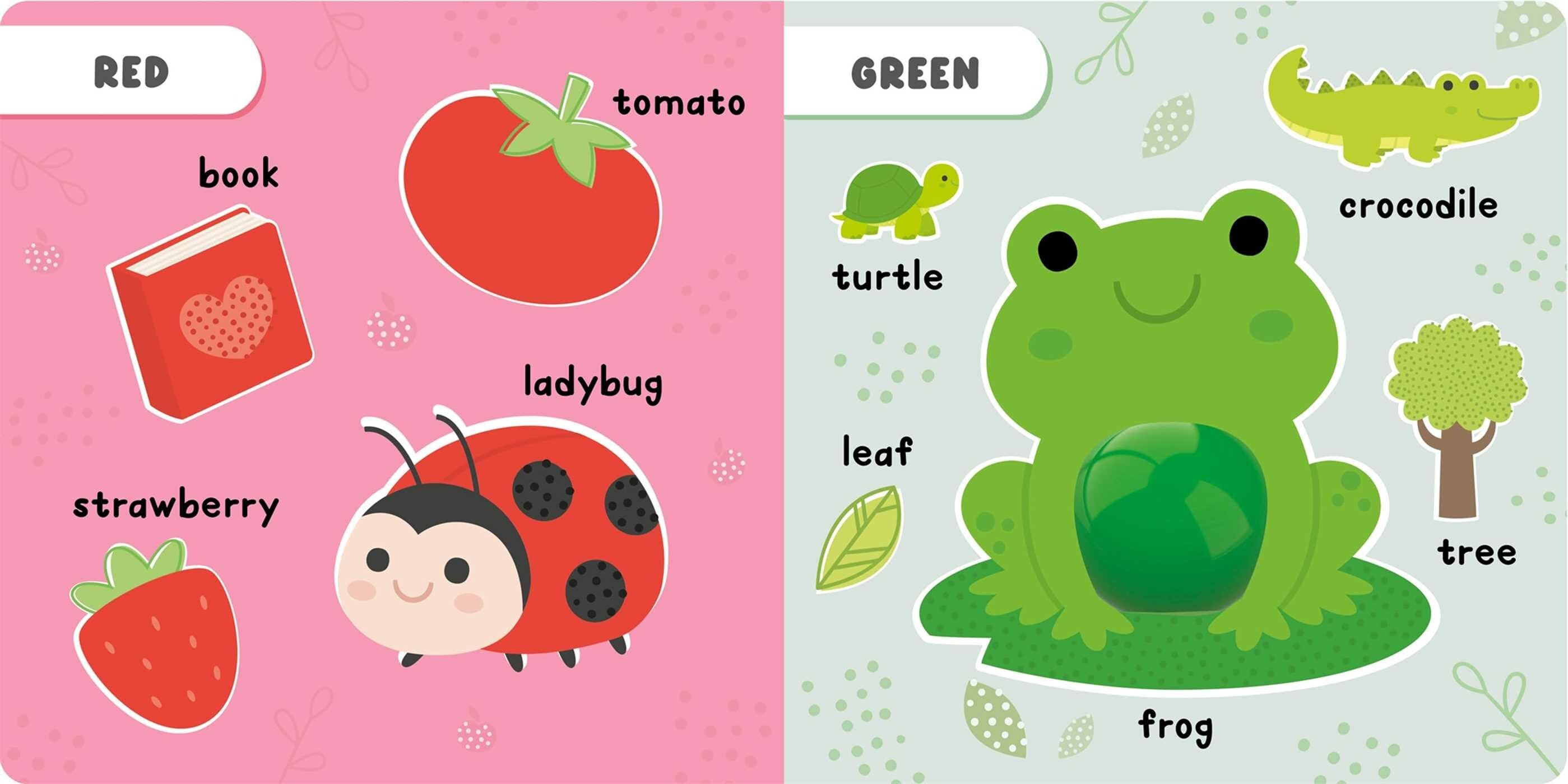 Touch & Feel First Colors - Board Book Simon & Schuster Lil Tulips