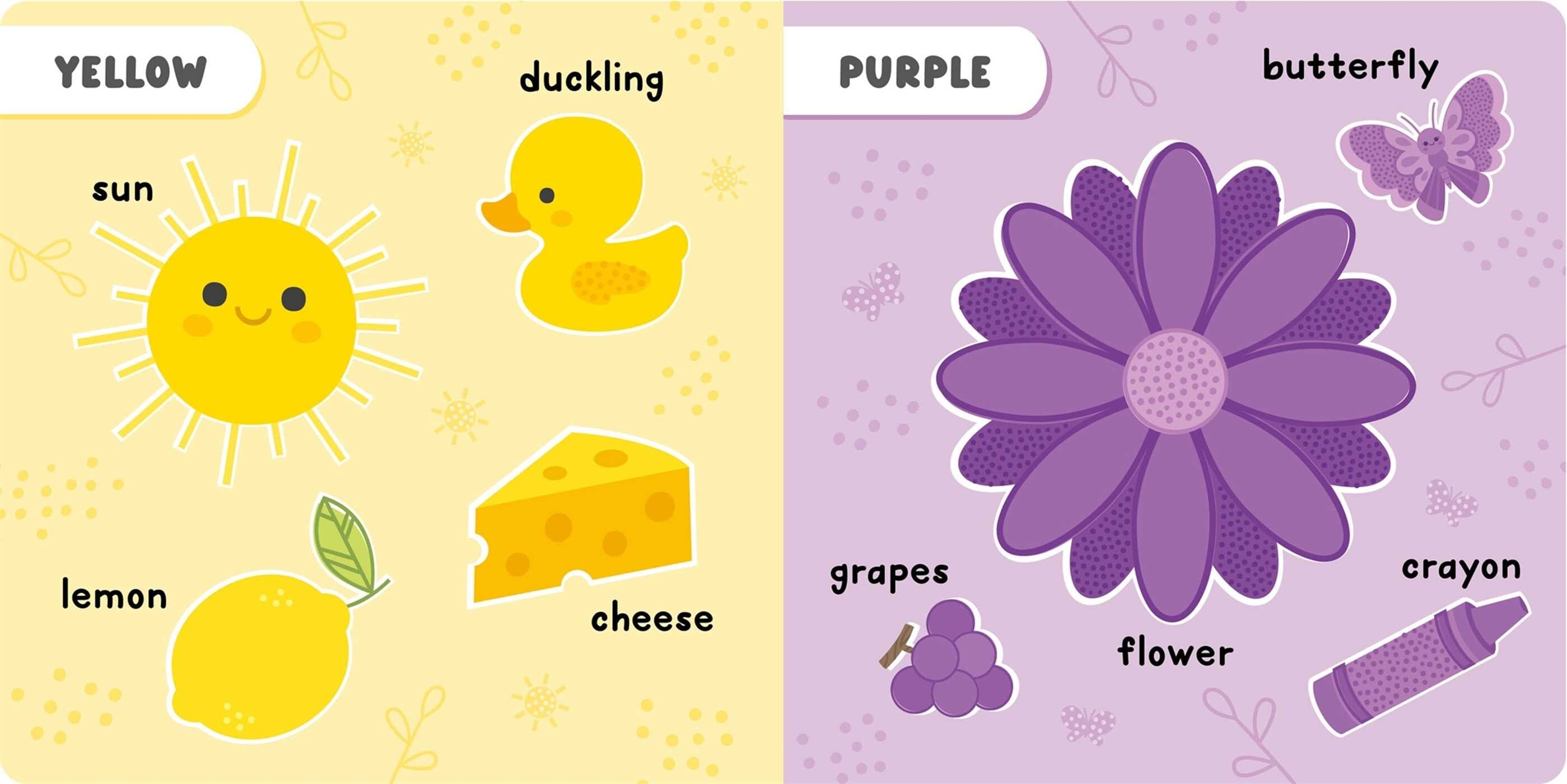 Touch & Feel First Colors - Board Book Simon & Schuster Lil Tulips